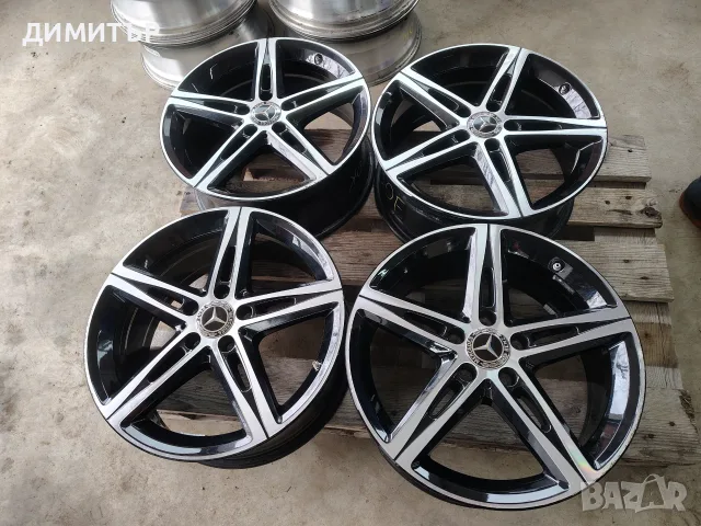 4бр.Алуминиеви джанти 18ки за MERCEDES 5x112 et49 центр.отвор66.6
