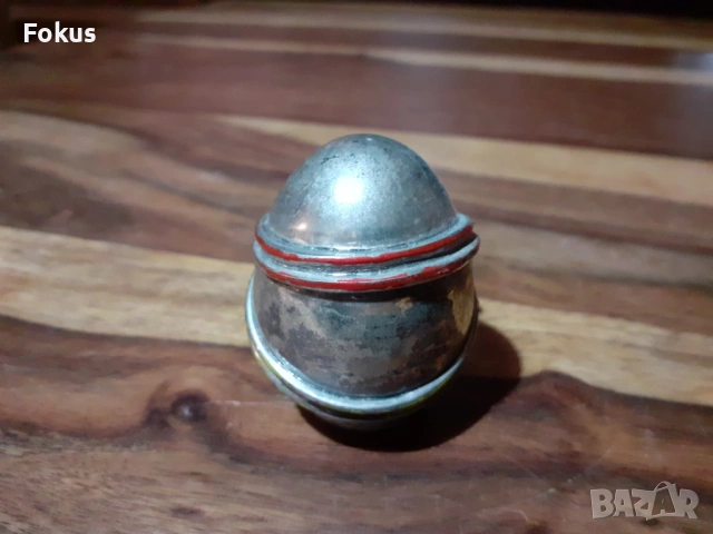 Старо посребрено яйце, снимка 2 - Антикварни и старинни предмети - 53287221