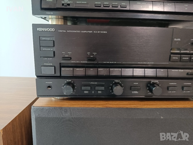продавам усилвател kenwood-ka-d1100ex, снимка 3 - Ресийвъри, усилватели, смесителни пултове - 52884130