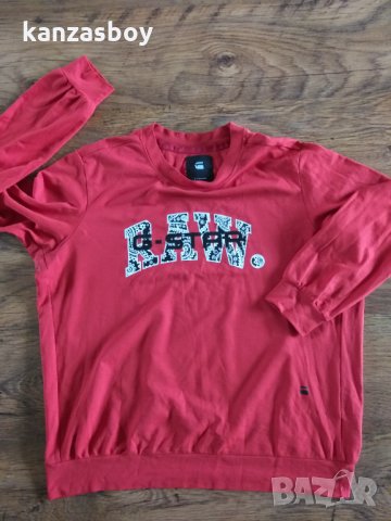 g-star rie art - страхотна дамска блуза, снимка 3 - Блузи с дълъг ръкав и пуловери - 34442508