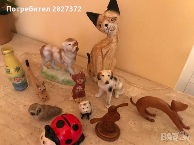 Продавам различни порцеланови и дървени фигурки ., снимка 4 - Декорация за дома - 36082750
