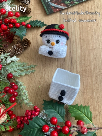 Коледни кутийки, снимка 3 - Декорация за дома - 51712306