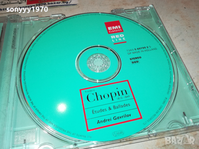 FREDERIC CHOPIN CD-ВНОС GERMANY 1503241926, снимка 2 - CD дискове - 44782194