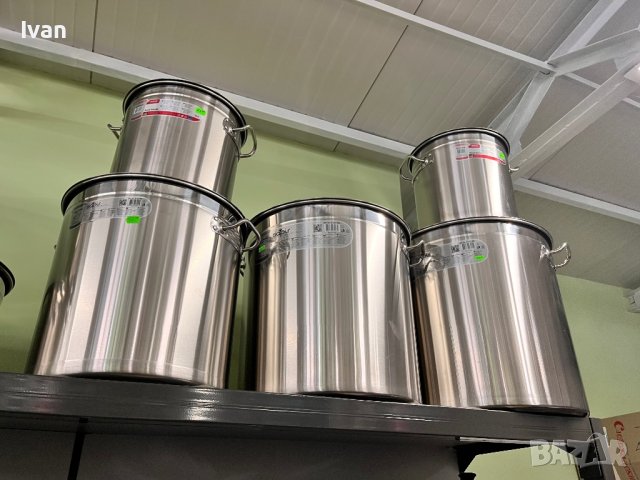 Казани алпака 14 20 30 40 50 70 80 100литра, снимка 4 - Съдове за готвене - 42735882