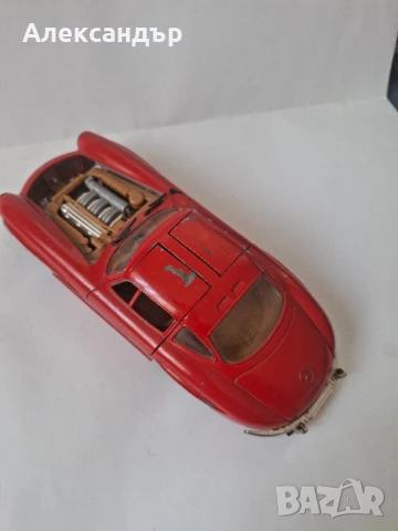  1/24 Mercedes 300 SL 1954 - CB Auto играчка количка модел, снимка 2 - Колекции - 50948377