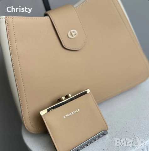 Елегантна чанта Chrisbella, снимка 3 - Чанти - 53841166