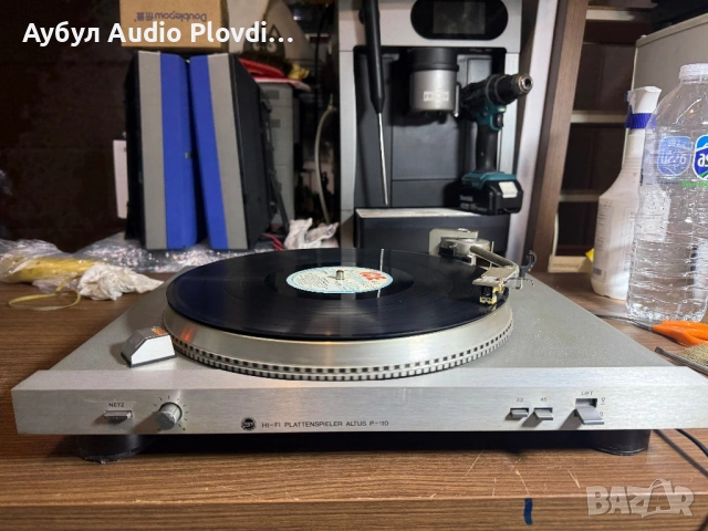 Грамафон Hi-Fi Plattenspieler Altus P-100 , снимка 7 - Грамофони - 53286756