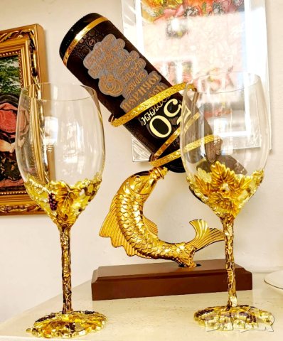 Комплект чаши за вино - NEW, снимка 5 - Подаръци за юбилей - 41908308