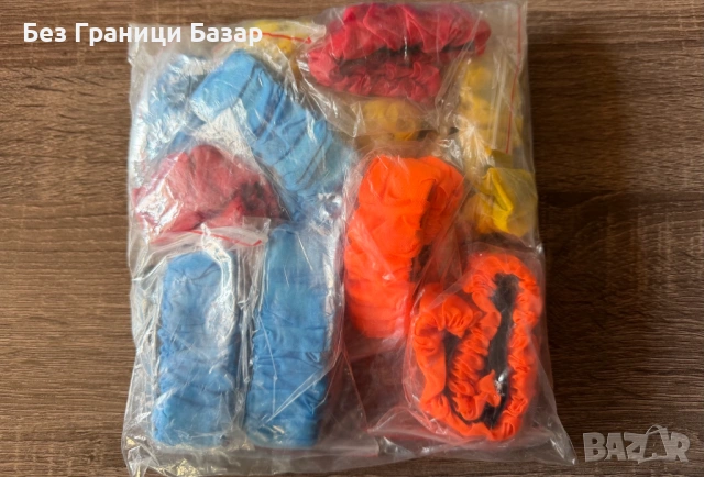 Нови Ленти за състезание с 3 крака – велкро, еластични, цветни, снимка 3 - Други спортове - 53736661