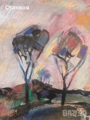 Красимир Дойчев (1961-2020), Пейзаж , снимка 4 - Антикварни и старинни предмети - 51725180