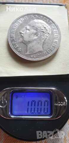 2 лева 1894, снимка 2 - Нумизматика и бонистика - 53507616