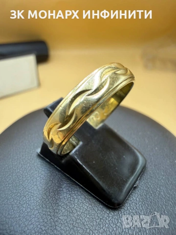 Златен пръстен /585/, снимка 4 - Пръстени - 53638890