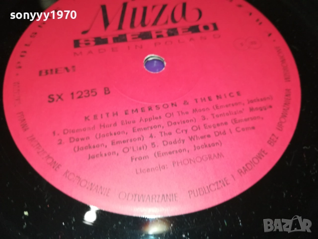 📌KEITH EMERSON 0211252137, снимка 9 - Грамофонни плочи - 52268045