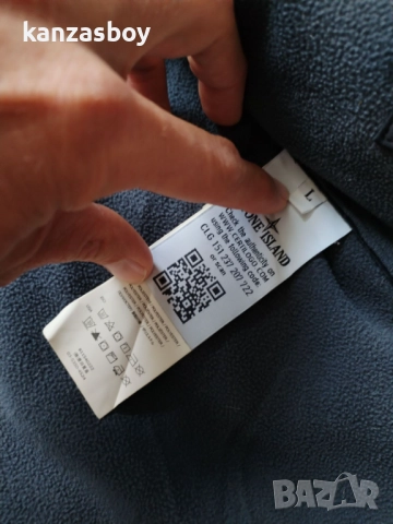 Stone Island 2014 Navy High Neck Soft Shell Jacket - мъжко софтшел яке Л, снимка 13 - Якета - 52080403
