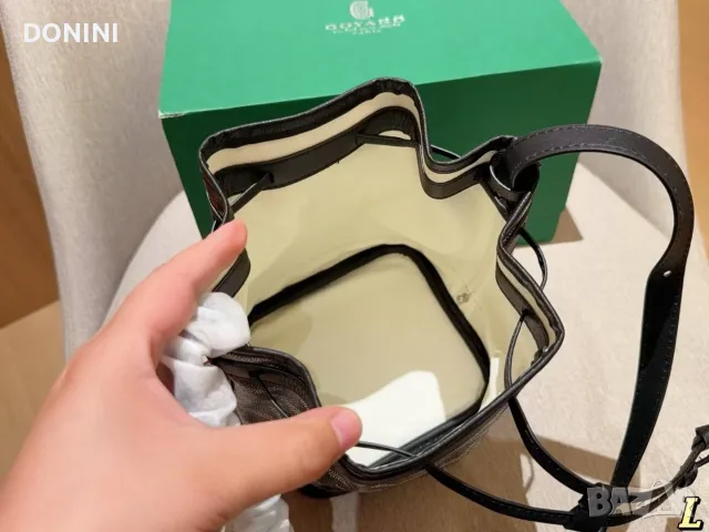 Goyard  Дамска чанта, кожа, снимка 9 - Чанти - 56265862