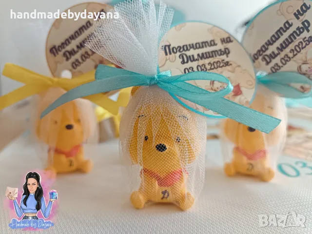 Украса за бебешка погача на тема Мечо Пух , снимка 12 - Декорация - 45937436