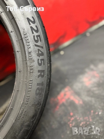 225 45 18, Лятна гума, Continental PremiumContact6, 1 брой, снимка 7 - Гуми и джанти - 53655908