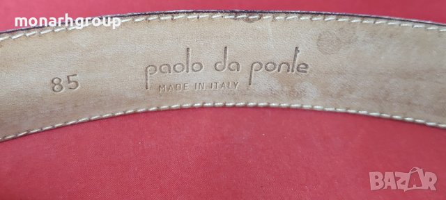 Мъжки колан Paolo Da Ponte, снимка 3 - Спортни дрехи, екипи - 42317947