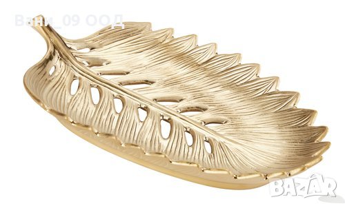 Керамичен деко поднос "Листо", снимка 2 - Декорация за дома - 38623548