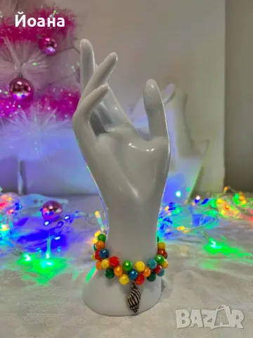 Ръчно изработени цветни гривни от мъниста, снимка 5 - Гривни - 49087339