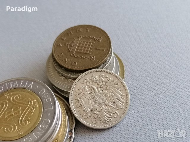 Монета - Австро-Унгария - 10 хелера | 1895г., снимка 2 - Нумизматика и бонистика - 39303664