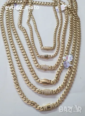 Златни гривни и синджири модел Monaco 