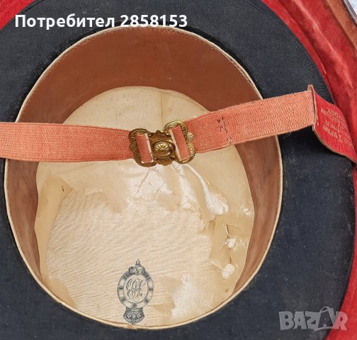 Черен бобър цилиндър Joshua Turner с оригинална кожена кутия, снимка 4 - Антикварни и старинни предмети - 40490765