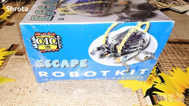 Escape Robot Kit - STEM комплект роботика, снимка 4 - Образователни игри - 52847203