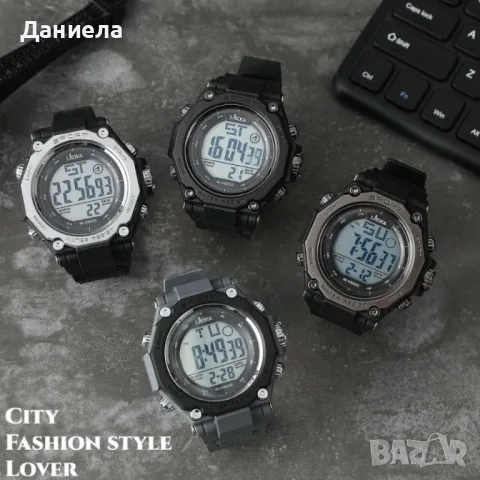 Спортен дигитален мъжки часовник, снимка 2 - Мъжки - 49927565