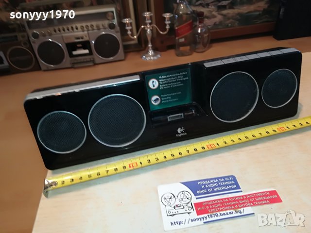 LOGITECH 12V АКТИВНА КОЛОНА-ВНОС GERMANY L0204231231, снимка 8 - Тонколони - 40224160