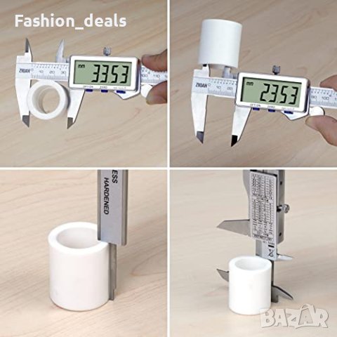 Нов Професионален Цифров Електронен дебеломер 0-150мм, 0-6инча Майстор , снимка 2 - Други стоки за дома - 41801867