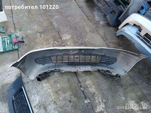 Предна броня Opel Zafira A без дупки за халогени, снимка 4 - Части - 39220151