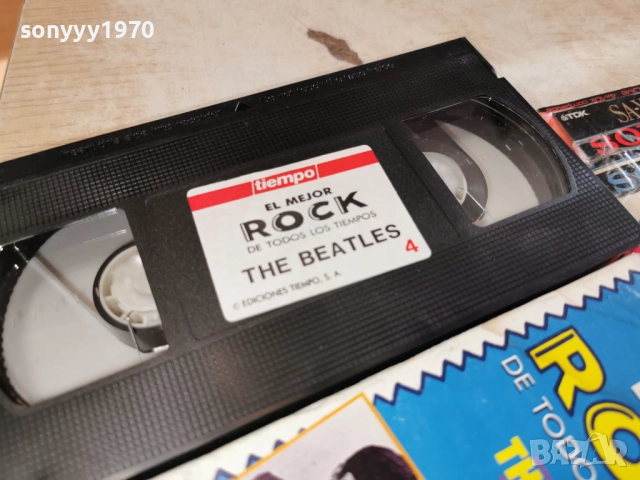 THE BEATLES-ORIGINAL VHS VIDEO TAPE 1912251601, снимка 3 - Други музикални жанрове - 52848661
