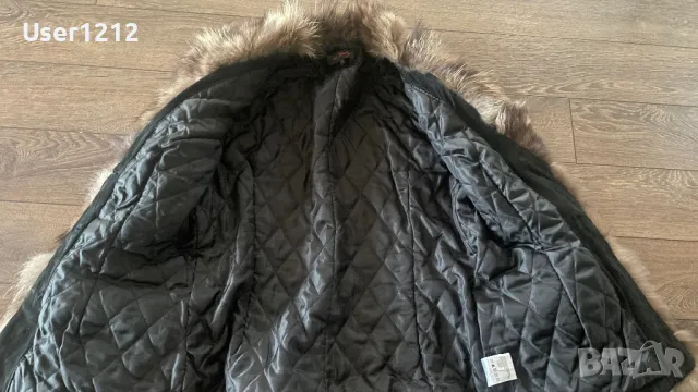 Дамско палто с лисица , снимка 5 - Палта, манта - 48813586