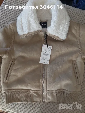 велурено яке Zara
