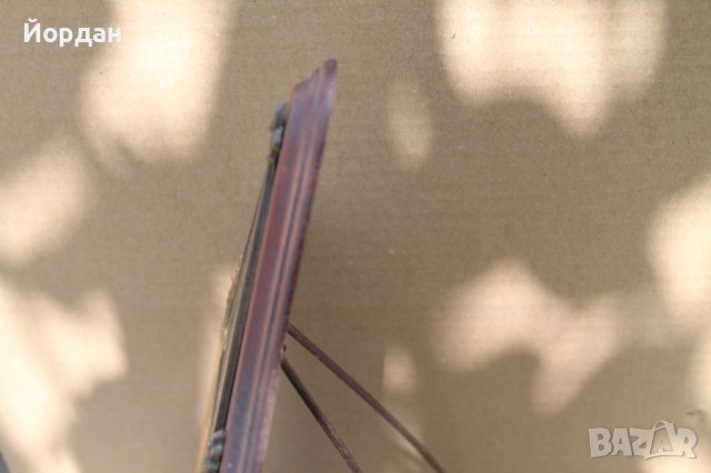 Европейска икона с латерна и дърво с месинг, снимка 7 - Антикварни и старинни предмети - 41855826