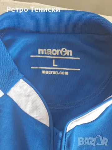 Тениска Kolding Boldklub — Домакински Macron — Мъже размер L Синьо, снимка 3 - Тениски - 56319267