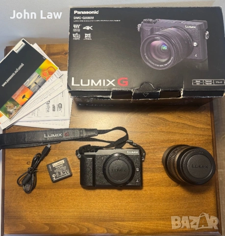 Panasonic lumix gx80 и кит 12-60mm Под 5000 кадъра, снимка 2 - Фотоапарати - 53660027