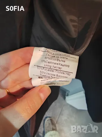 Елизабет Elizabeth перелина вълна и кашмир, снимка 3 - Палта, манта - 49344840