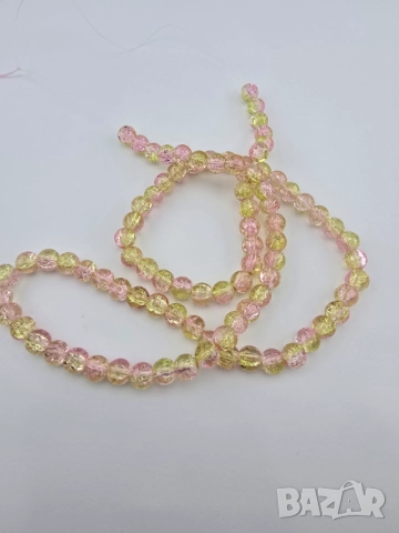 Стъклени Мъниста за Бижута 10мм 8мм 6 мм 4мм J281, снимка 2 - Други - 52480874