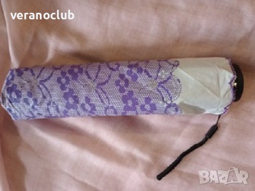 Чадър за дъжд Дантела Екзотика Лилав, снимка 5 - Други - 41491752