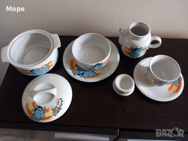 Детски Порцеланов Сервиз , снимка 3 - Сервизи - 51552778