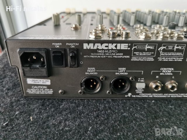 MADE IN USA Мушпулт смесител 14 канален MACKIE 1402-VLZ PRO, снимка 9 - Ресийвъри, усилватели, смесителни пултове - 41283979