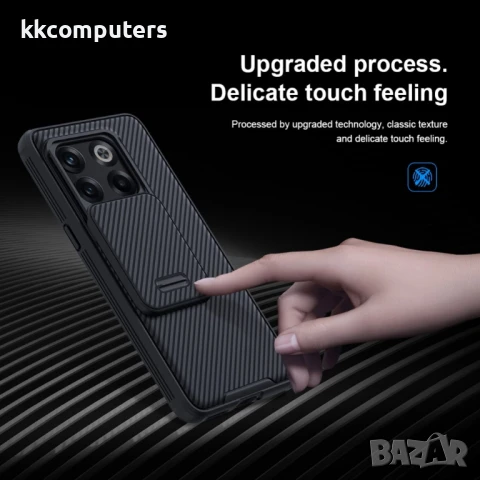 OnePlus Ace Pro 5G / 10T 5G Удароустойчив NILLKIN CamShield Калъф и Протектор, снимка 7 - Калъфи, кейсове - 51250132