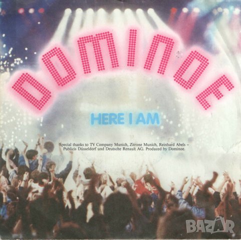 Грамофонни плочи Dominoe ‎– Here I Am 7" сингъл