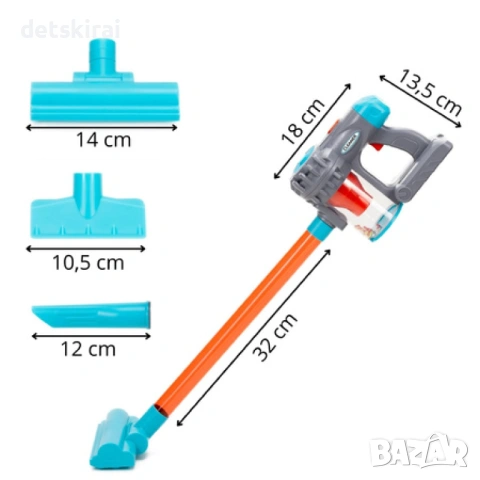 Вертикална прахосмукачка 57см, снимка 2 - Кукли - 52796826