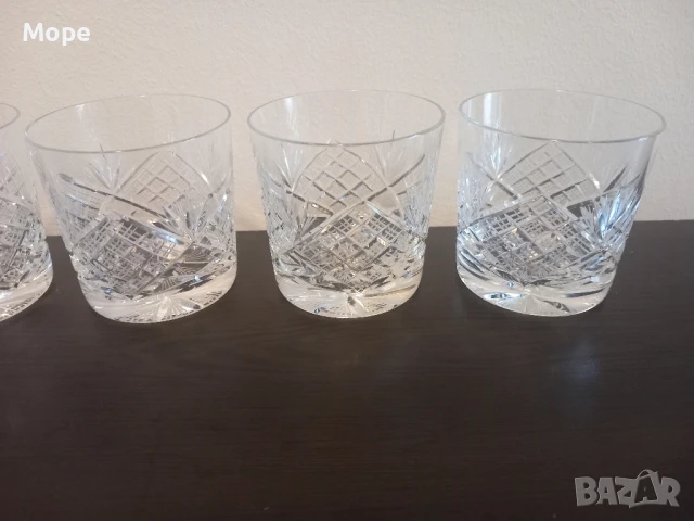 Кристални чаши за уиски , снимка 2 - Сервизи - 51019722