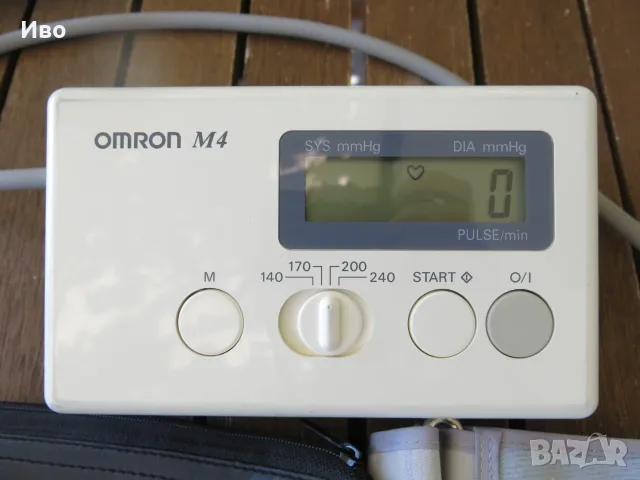 Апарат за измерване на кръвно налягане Omron М4, снимка 2 - Други - 55799756