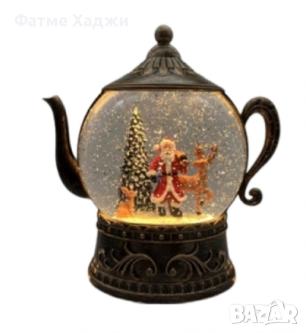 Коледен чаиник, снимка 2 - Декорация за дома - 52548541