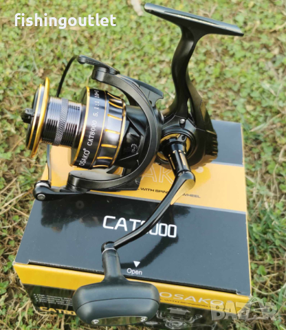 Макара за тролинг и кльонк Osako Cat8000 с 12кг драг и 11лагера, снимка 2 - Макари - 44531653